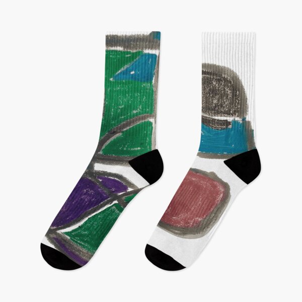 Item preview, Shapes Misbehaving BR colorful geometric abstract design designed and sold by SmashingDeals.