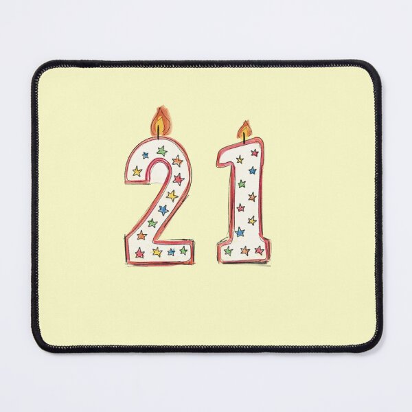 Item preview, 21 birthday candles designed and sold by Sophie Louise Arts.