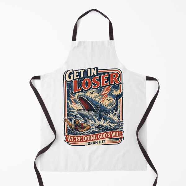 Item preview, Get In Loser, We’re Doing God’s Will | Jonah 1:17 Funny Christian Design designed and sold by Melissa Conner.