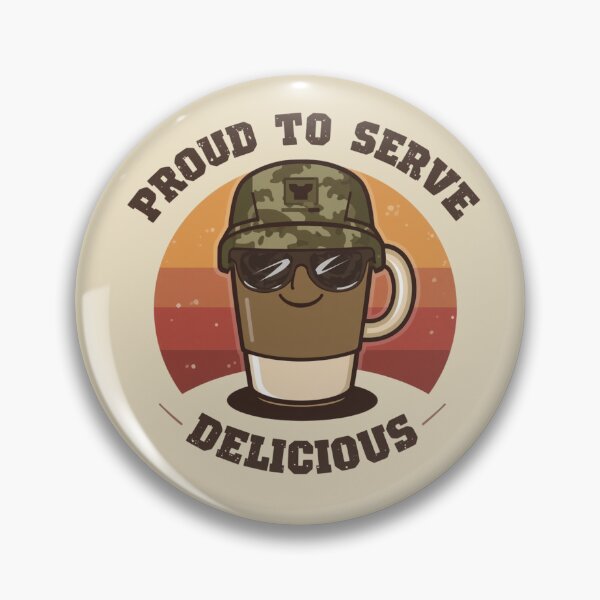 Item preview, PROUD TO SERVE DELICIOUS designed and sold by meesara.