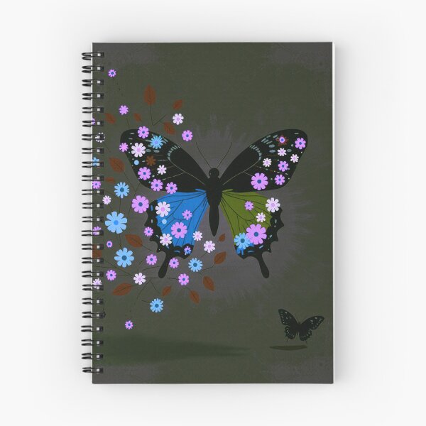 Item preview, Deep Forest Floral Butterfly Wings designed and sold by joycrysstudio.