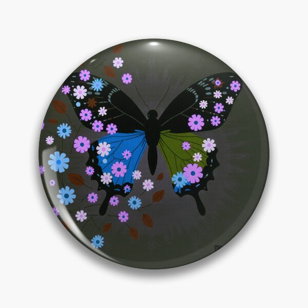Item preview, Deep Forest Floral Butterfly Wings designed and sold by joycrysstudio.