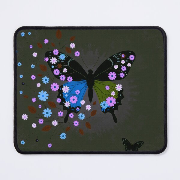 Item preview, Deep Forest Floral Butterfly Wings designed and sold by joycrysstudio.