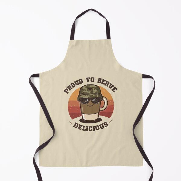 Item preview, PROUD TO SERVE DELICIOUS designed and sold by meesara.