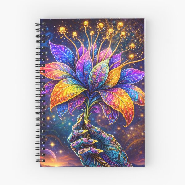 Artikelvorschau, Lab Visions 084: Psychedelische kosmische Blume entworfen und verkauft von The Psychedelic Anarchist.