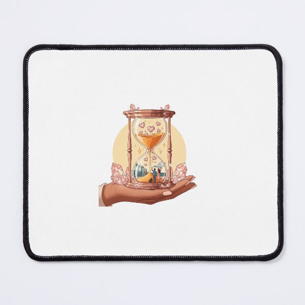 Item preview, Hourglass Couple Airport Farewell Scene designed and sold by AbanoubStore.