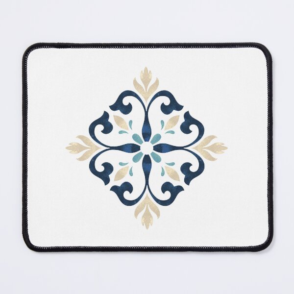 Item preview, Ornamental Harmony in the Ocean Tones designed and sold by silviaxe.