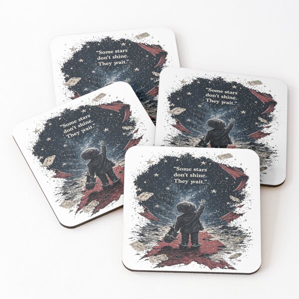 Item preview, Inspirational Astronaut Star Quote Space Art designed and sold by InkNovaLab.