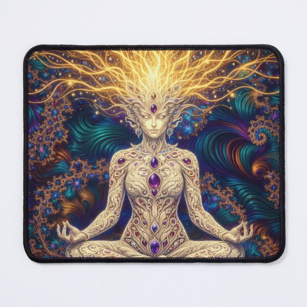 Item preview, Lab Visions 085: Cosmic Meditation Goddess designed and sold by The Psychedelic Anarchist.
