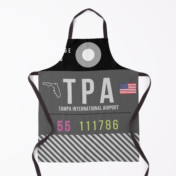 Item preview, TPA - Tampa International Airport decorative luggage tag designed and sold by HMBPHOTO.