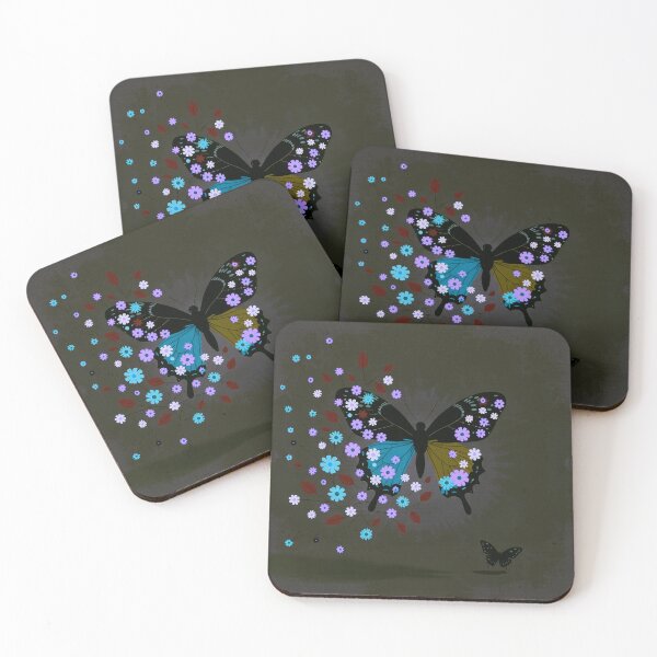 Item preview, Twilight Dream Floral Butterfly Wings designed and sold by joycrysstudio.