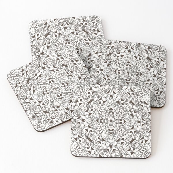 Item preview, Brown Tribal Mandala Seamless Pattern Neutral Geometric Ethnic Design designed and sold by Chadstudio.