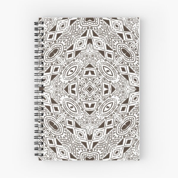 Item preview, Brown Tribal Mandala Seamless Pattern Neutral Geometric Ethnic Design designed and sold by Chadstudio.