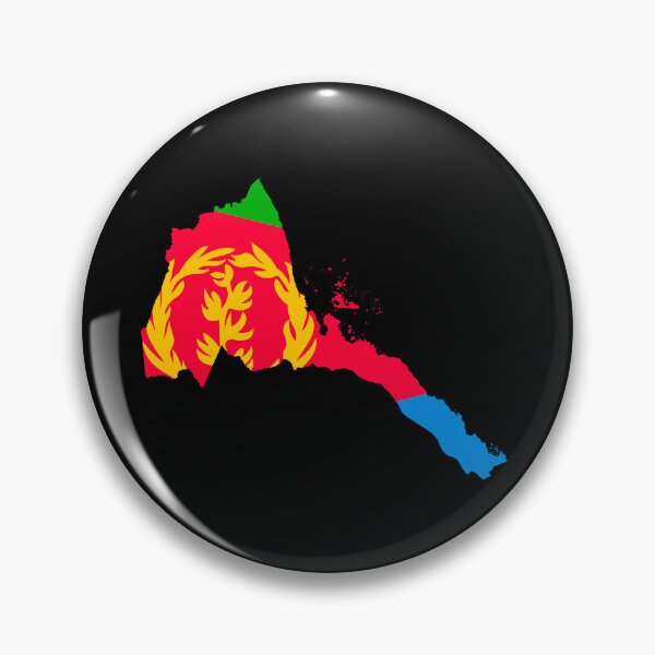 Item preview, Flag Map of Eritrea - ካርታ ኤርትራ designed and sold by DreamBrushy.