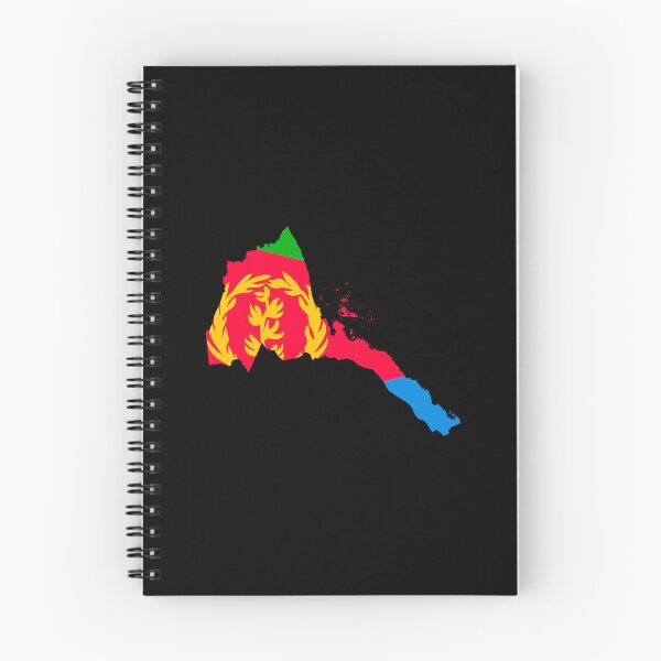 Item preview, Mapa de la bandera de Eritrea - ካርታ ኤርትራ designed and sold by DreamBrushy.
