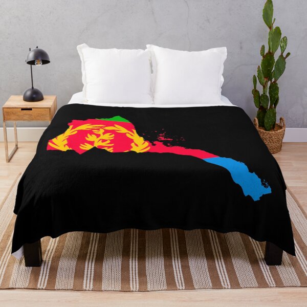Item preview, Flag Map of Eritrea - ካርታ ኤርትራ designed and sold by DreamBrushy.