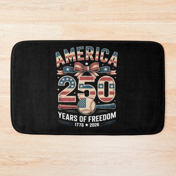 Item preview, 250 Years 250th Anniversary America Baseball Flag designed and sold by BlassmausArt.