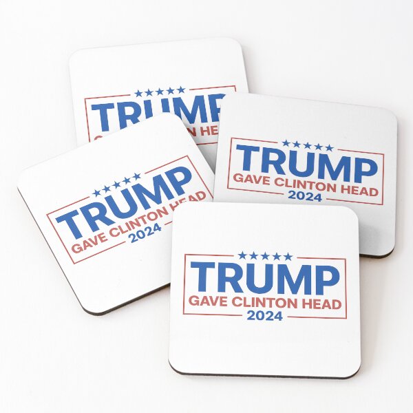 Item preview, Trump Gave Clinton Head 2024 - Funny Election Joke designed and sold by HWARYA.