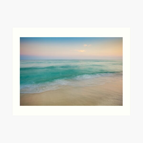 Sunset Tidal Art Print
