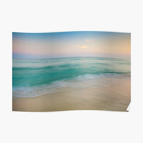 Sunset Tidal Poster