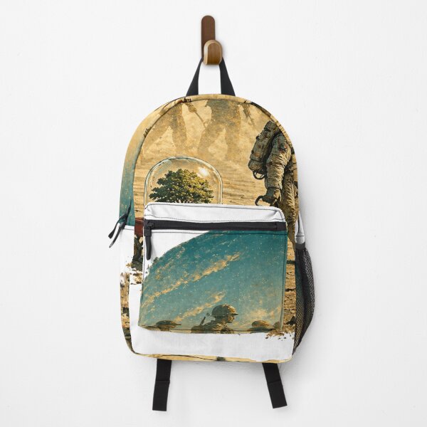 Item preview, Astronaut Earth Final Departure Space Art designed and sold by InkNovaLab.