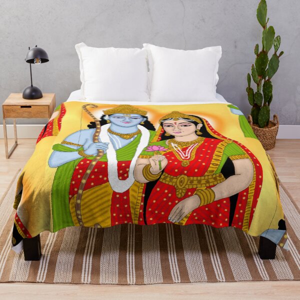 Item preview, Sita Ram Divine Artwork – Sacred Hindu Devotional Couple Illustration designed and sold by Harshit_Digital_Arts.
