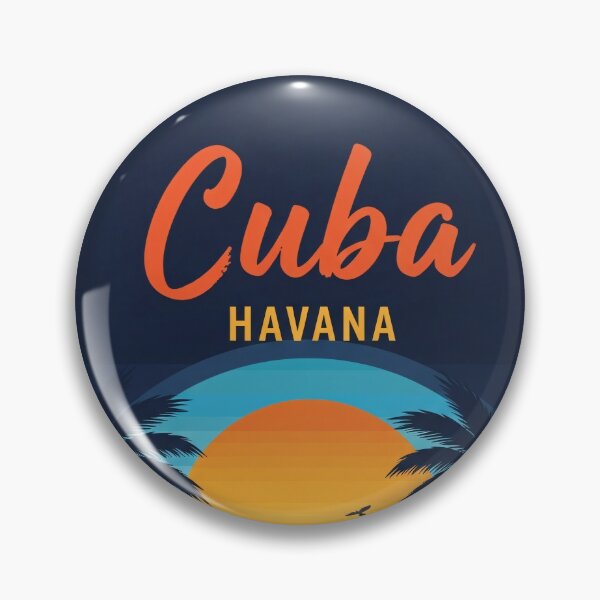 Item preview, Vintage Cuba Havana Tropical Travel Poster designed and sold by PixorStudio.