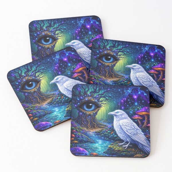 Item preview, Lab Visions 088: Raven of the Vision Forest designed and sold by The Psychedelic Anarchist.