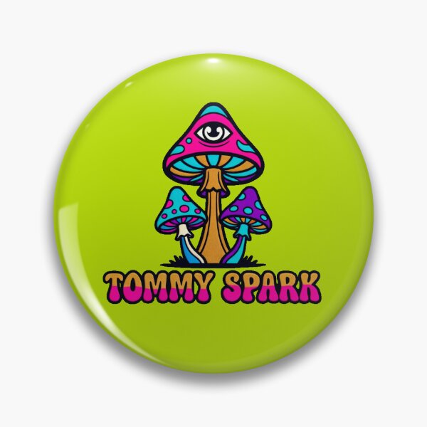 Item preview, Psychedelic Art Mushroom Third Eye Neon Retro Trippy designed and sold by TommySpark.