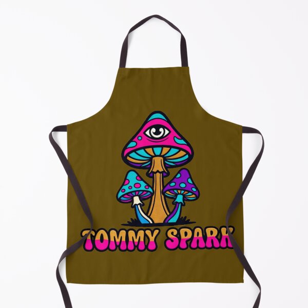 Item preview, Psychedelic Art Mushroom Third Eye Neon Retro Trippy designed and sold by TommySpark.