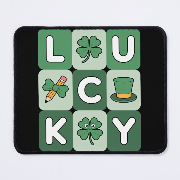 Item preview, Funny Lucky St Patricks Day Shamrock Girls Boy Kid designed and sold by BlassmausArt.