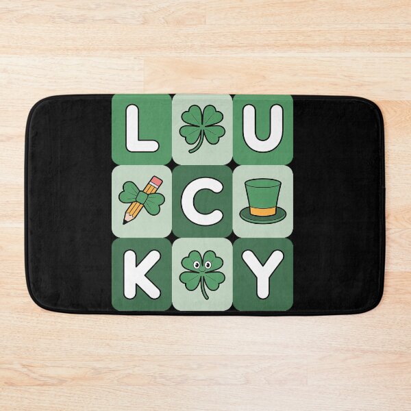 Item preview, Funny Lucky St Patricks Day Shamrock Girls Boy Kid designed and sold by BlassmausArt.