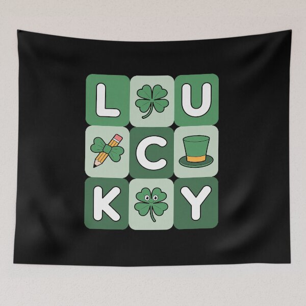 Item preview, Funny Lucky St Patricks Day Shamrock Girls Boy Kid designed and sold by BlassmausArt.