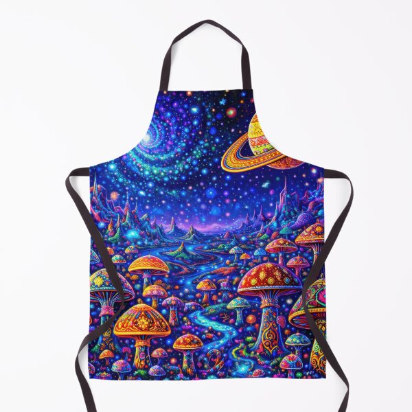 Item preview, Lab Visions 089: Psychedelic Mushroom Planet Landscape designed and sold by The Psychedelic Anarchist.