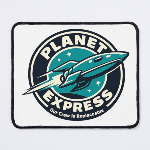 Item preview, Futurama - Our Crew Is Replaceable designed and sold by CerealBoxInk.