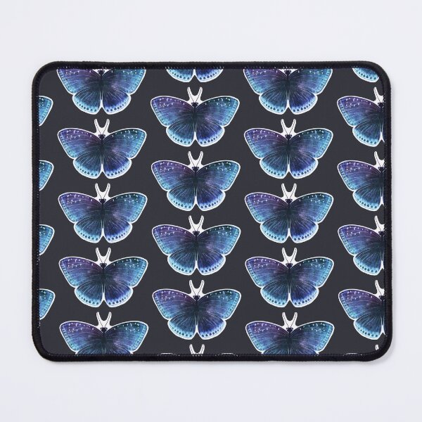 Item preview, Blue Galaxy Archduke Butterfly Cosmic Aesthetic Art designed and sold by PaintByRainbow.