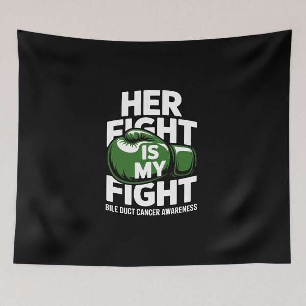 Item preview, Her fight is my fight bile duct cancer awareness  designed and sold by BlassmausArt.