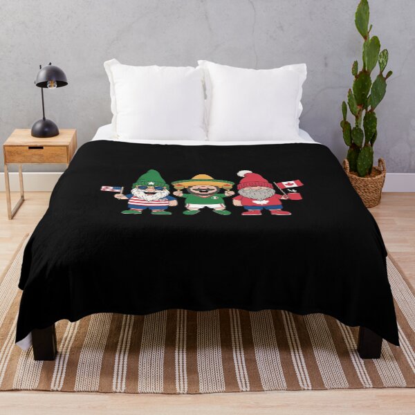 Item preview, Gnome Tour Soccer Mexico Canada Usa designed and sold by BlassmausArt.