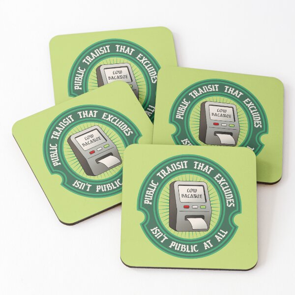 Item preview, Public Transit The Excludes, Isn't Public At All designed and sold by Picket Club.