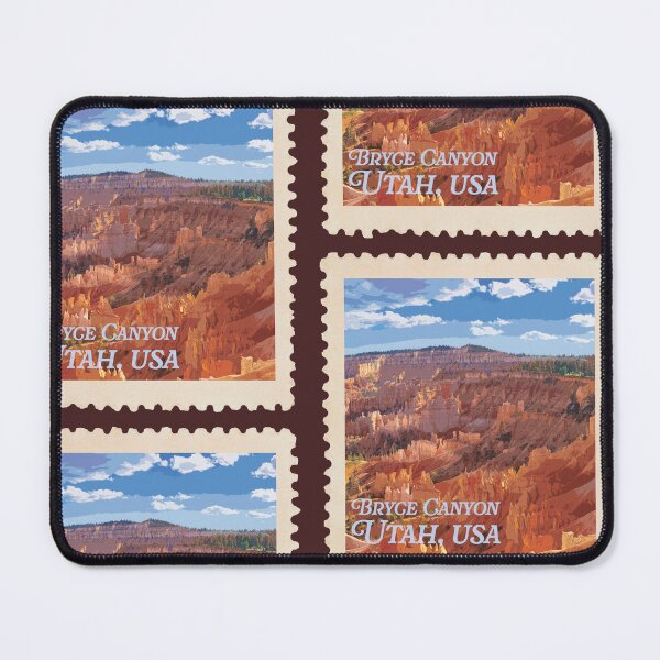 Item preview, Bryce Canyon National Park Stamp designed and sold by k8studio.