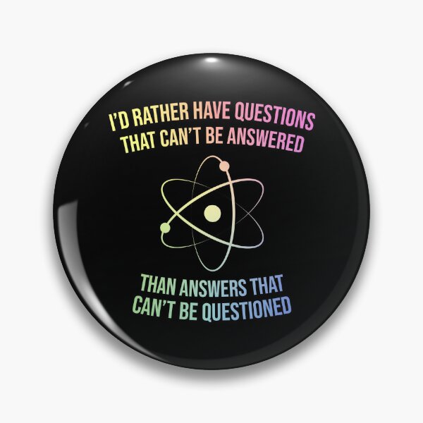 Item preview, Science Philosophy Critical Thinking Curiosity Gift designed and sold by ScienceCorner.