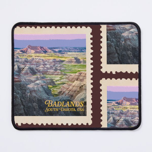 Item preview, Badlands National Park Stamp designed and sold by k8studio.