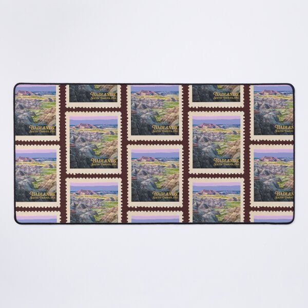Item preview, Badlands National Park Stamp designed and sold by k8studio.