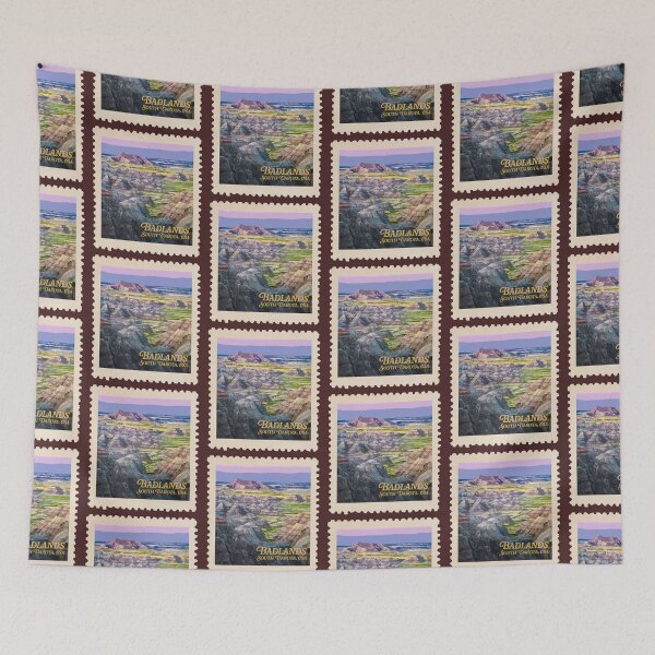 Item preview, Badlands National Park Stamp designed and sold by k8studio.