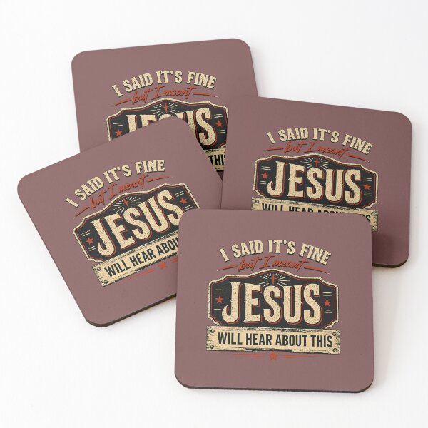 Artikelvorschau, Ich sagte, es sei in Ordnung, aber ich meinte Jesus – Christliches Vintage-Western-Glaubenshemd entworfen und verkauft von Waldero.