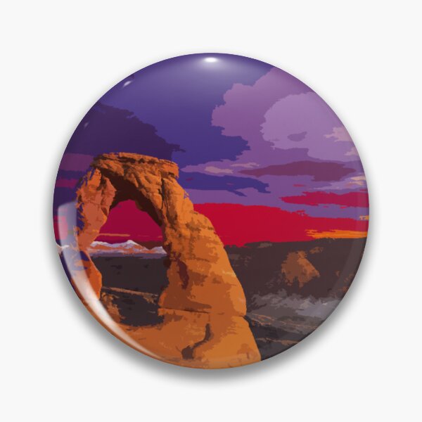 Item preview, Arches National Park Stamp designed and sold by k8studio.