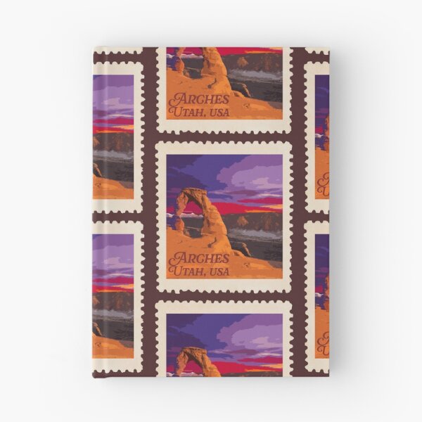 Item preview, Arches National Park Stamp designed and sold by k8studio.