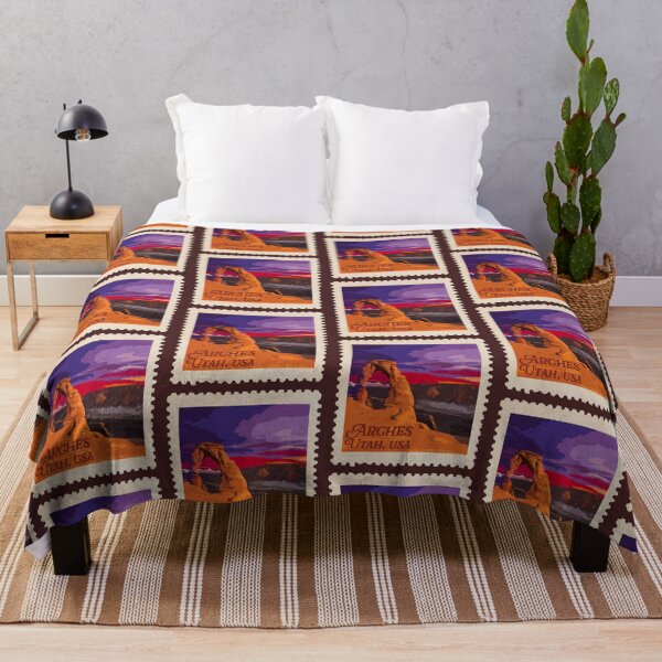 Item preview, Arches National Park Stamp designed and sold by k8studio.
