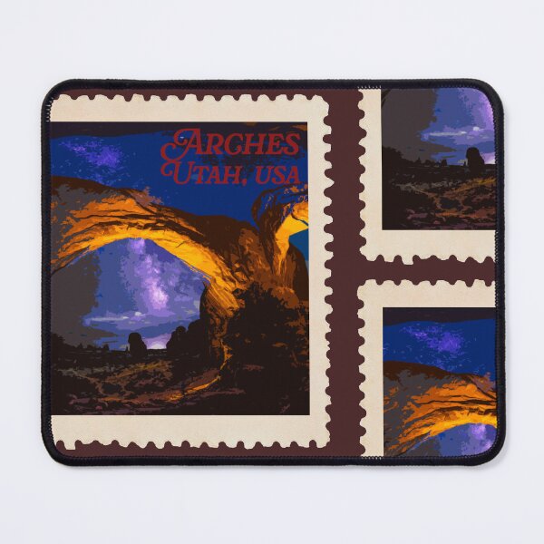 Item preview, Arches National Park Stamp designed and sold by k8studio.