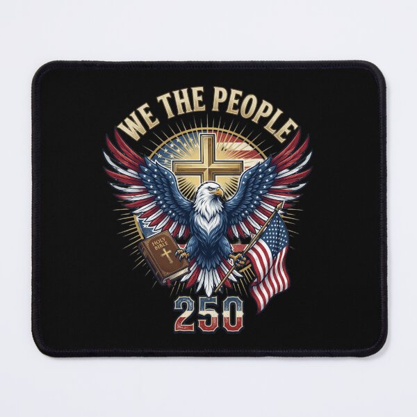 Item preview, We The People One Nation Under God 250th Anniversary Eagle Cross designed and sold by 519xdesign.